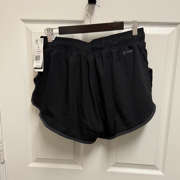 NWT Adidas Black Club Shorts - Picture 11 of 12